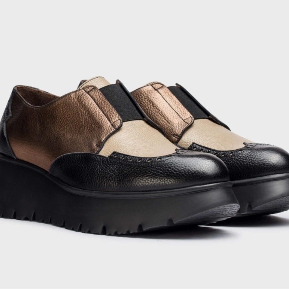 Wonders Gold Salva Loafer/Anthropologie